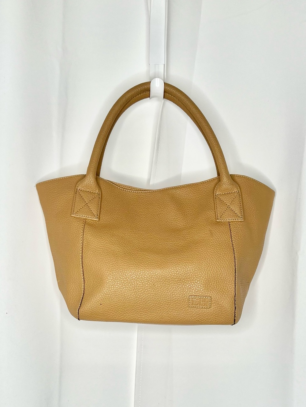 LOUENHIDE TAUPE VEGAN LEATHER TOTE /SHOULDER BAG